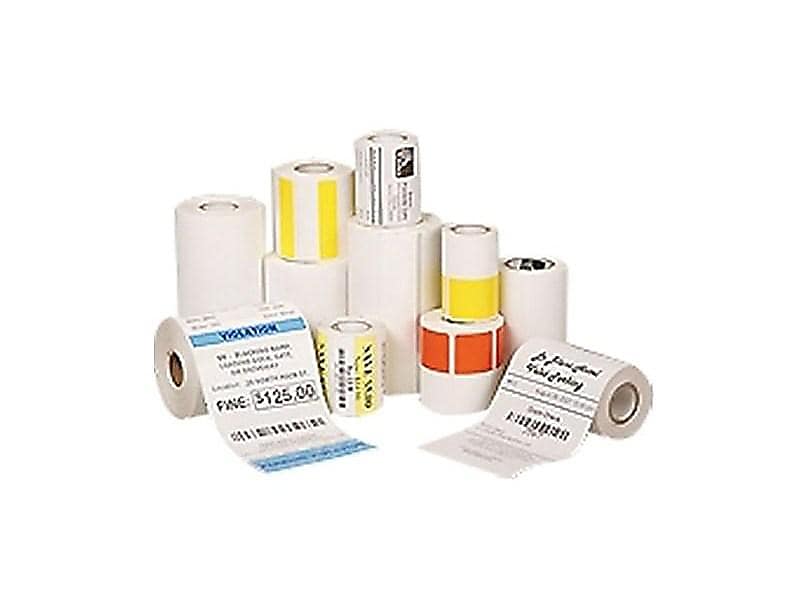 Zebra Technologies Z-Select 4000D Thermal Transfer Labels, 4" x 2.25", Bright White, 700/Roll, 12 Rolls/Pack (10015343)