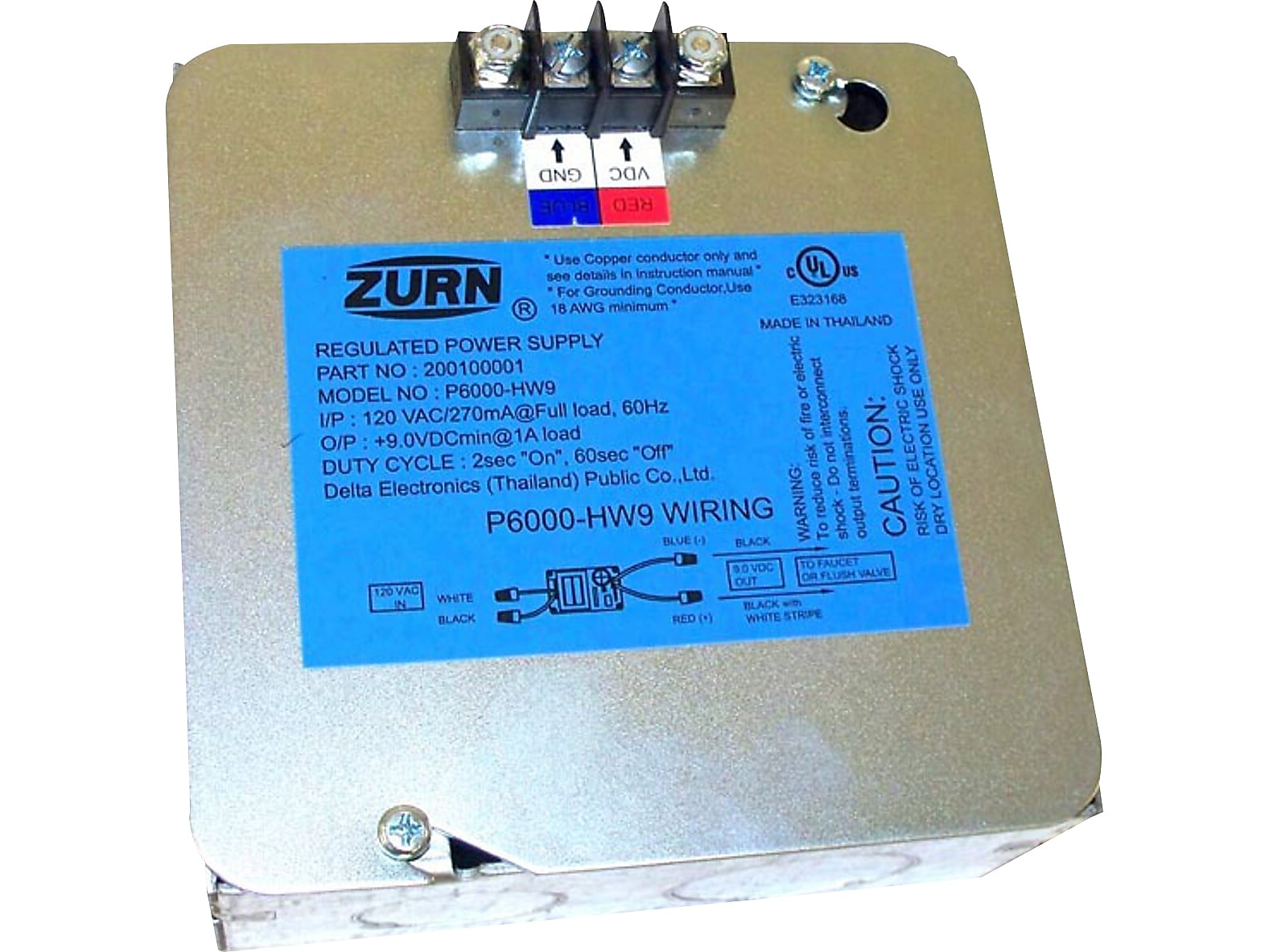 Zurn AquaSense Power Converter (P6000-HW6)