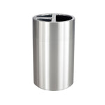 Safco Recycling Receptacle, 40 Gallon, Metallic (9941SS)