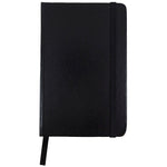 JAM Paper Pocket Notebook, 3.75" x 5.625", Narrow Ruled, 100 Sheets, Black (340526602)