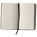 JAM Paper Pocket Notebook, 3.75" x 5.625", Narrow Ruled, 100 Sheets, Black (340526602)