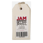 JAM Paper® Gift Tags with String, Small, 3 1/4 x 1 5/8, White, 10/pack (9197265)