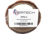 Bertech Masking Disks, 2"Dia, Amber, 250/Roll (PPD-2)