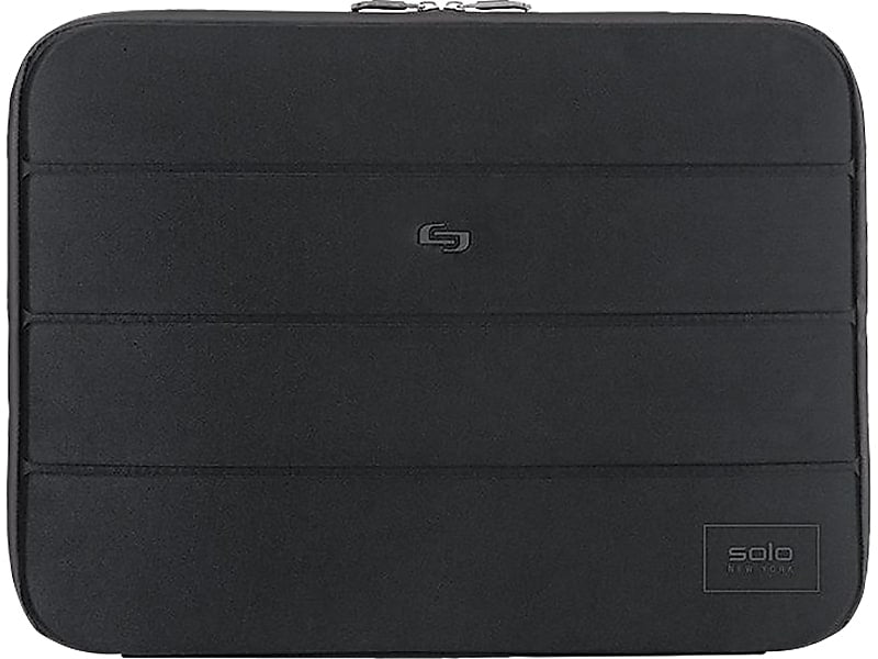 Solo New York Bond Neoprene Laptop Sleeve for 15.6" Laptops, Black (PRO115-4)