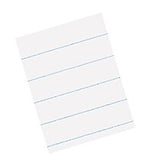 Pacon Wide Ruled Filler Paper, 8.5" x 11", 500 Sheets/Pack (PAC2403)