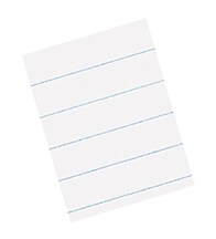 Pacon Wide Ruled Filler Paper, 8.5" x 11", 500 Sheets/Pack (PAC2403)