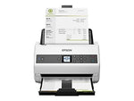 Epson WorkForce DS-870 Duplex Document Scanner, White/Black (B11B250201)