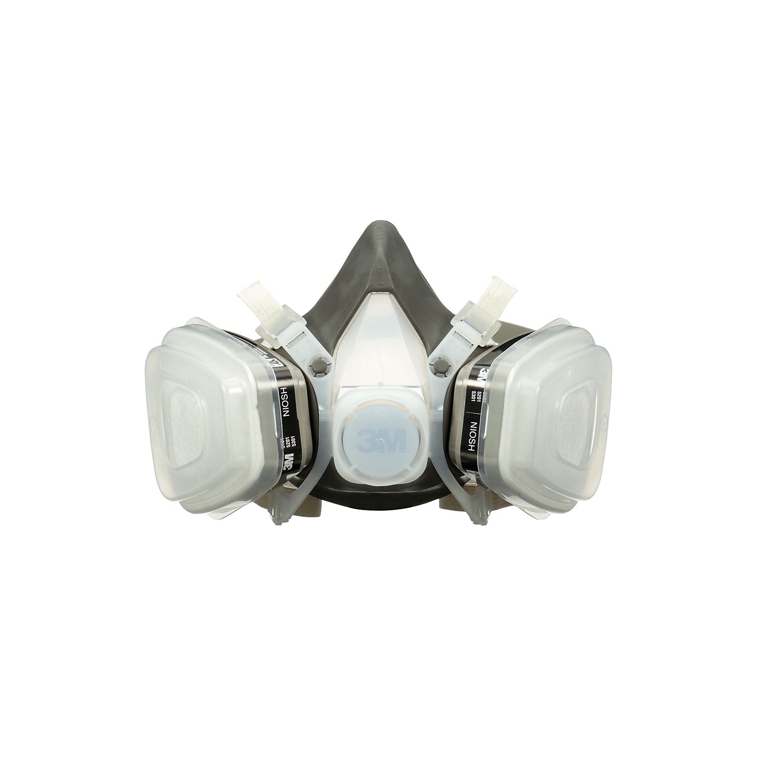 3M™ Half Facepiece Disposable Respirator Assembly 53P71, Organic Vapor/P95 Respiratory Protection, Large