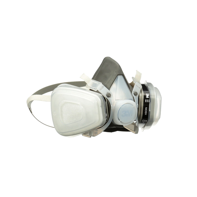 3M™ Half Facepiece Disposable Respirator Assembly 53P71, Organic Vapor/P95 Respiratory Protection, Large