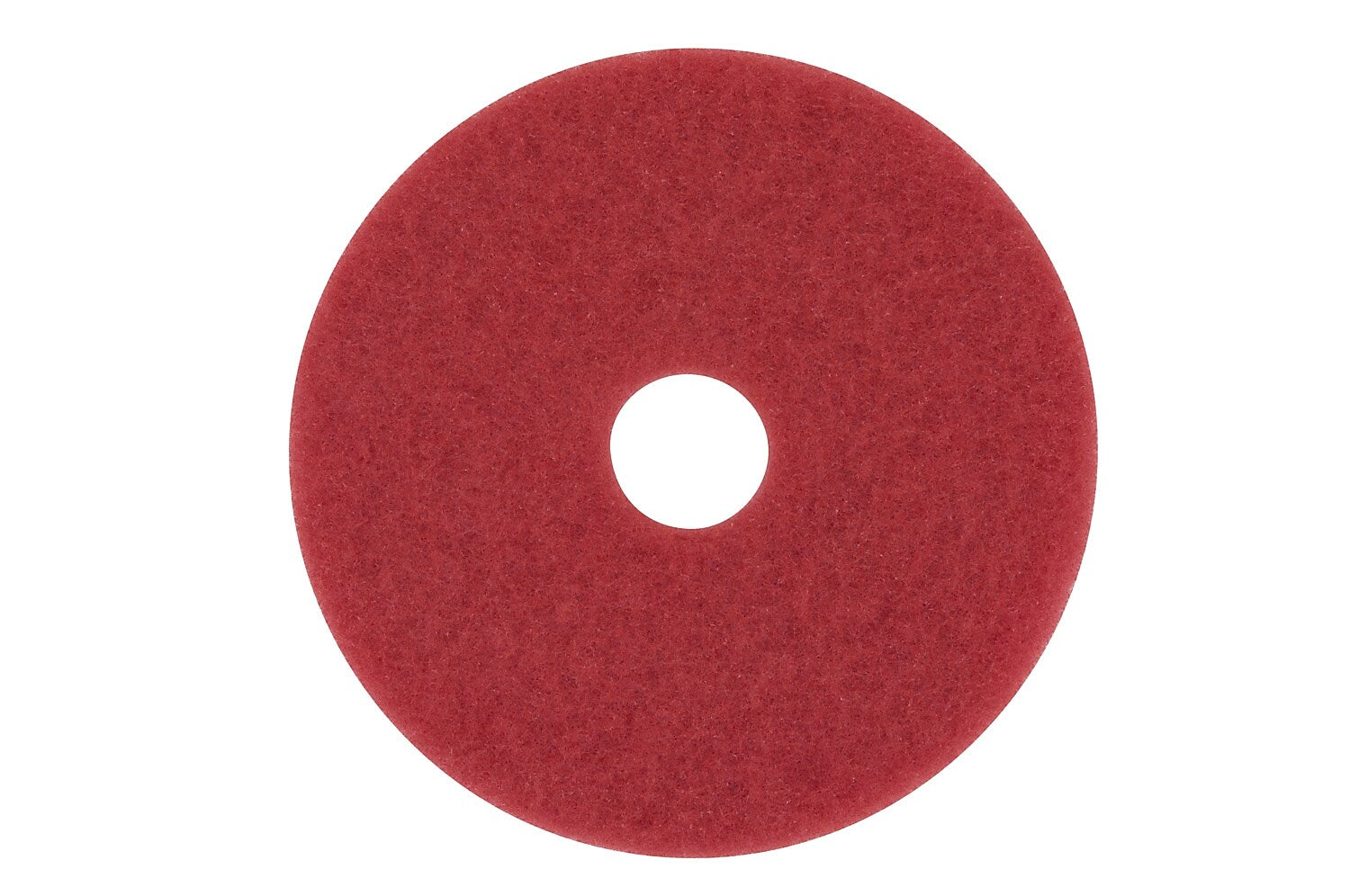 3M Low-Speed Floor Pad, Buffing Pad 5100, Red, 15", 5/Ct