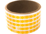 Bertech Masking Disks, 0.25"Dia, Amber, 500/Roll (PPD-1/4)
