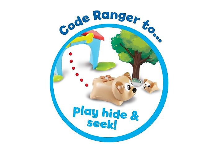 Learning Resources Coding Critters Ranger & Zip, 22 Pieces/Set (LER3080)