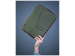 McKlein N Series AUBURN 15" Nylon Laptop Sleeve, Green (18321MCK)