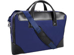 McKlein HARPSWELL Nylon Briefcase, Laptop Compatible, Navy (18567MCK)
