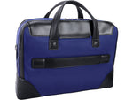 McKlein HARPSWELL Nylon Briefcase, Laptop Compatible, Navy (18567MCK)