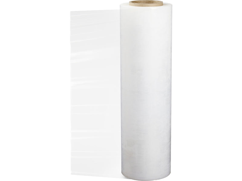 17.25" x 1500' 28 Gauge Polyethylene Stretch Wrap, Clear, 48/Pallet (FOR18281500PL)