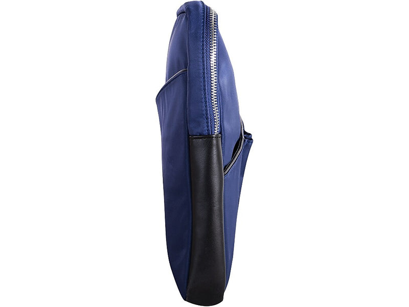 McKlein N Series CRESCENT 14" Nylon Laptop Sleeve, Navy (18337MCK)