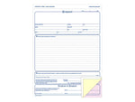 Adams 3-Part Carbonless Contractor Proposal Forms, 8.5" x 11.44", 50 Sets/Book (NC3819)