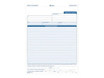 Adams 3-Part Carbonless Contractors Invoice Forms, 8.5"W x 11.44"L, 100/Pack (ABF NC3822)
