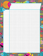 Barker Creek Kai Ola Incentive Chart Set, 17" x 22", Multicolored, 4/Set (LL579)