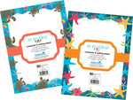 Barker Creek Kai Ola Computer Paper, 8.5" x 11", 60 lbs., Multicolored, 100 Sheets/Pack (BC4013)
