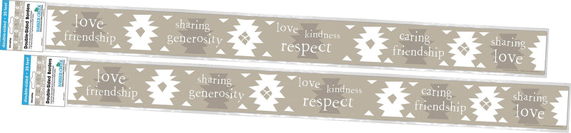 Barker Creek Double-Sided Border, 35" x 3", Friendship, 24/Pack (BC4005)