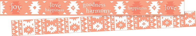 Barker Creek Double-Sided Border, 35" x 3", Happiness, 24/Pack (BC4004)