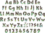 Barker Creek Petals & Prickles  4" Letters and Numbers, Multicolored, 510/Pack (BC3996)