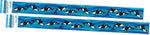 Barker Creek Double-Sided Border, 35" x 3", Sea & Sky Whales, 24/Pack (BC4008)