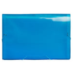JAM Paper® 13 Pocket Plastic Expanding File, Accordion Folders, Legal Size, 10 x 15, Blue, Sold Individually (419EX13BU)