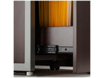 Bush Business Furniture Easy Office 66"H x 61"W Cubicle Panel Workstation, Mocha Cherry (EODH26SMR-03K)