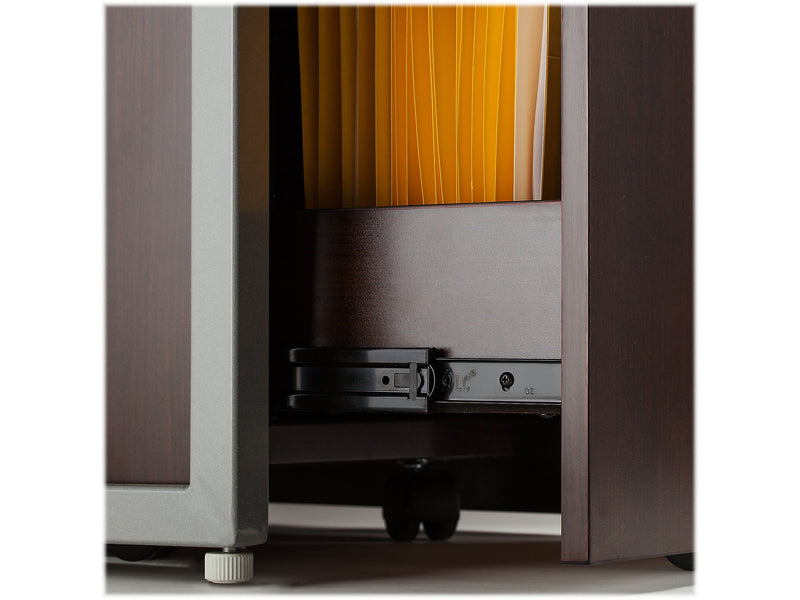 Bush Business Furniture Easy Office 66"H x 61"W Cubicle Panel Workstation, Mocha Cherry (EODH26SMR-03K)