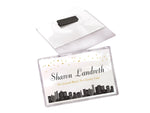 Avery Magnet ID Badge Holder, Clear, 24/Pack (8780)
