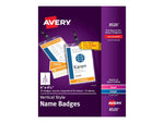Avery ID Badge Holder with Lanyard, Clear, 25/Pack (8520)