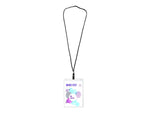 Avery ID Badge Holder with Lanyard, Clear, 25/Pack (8520)