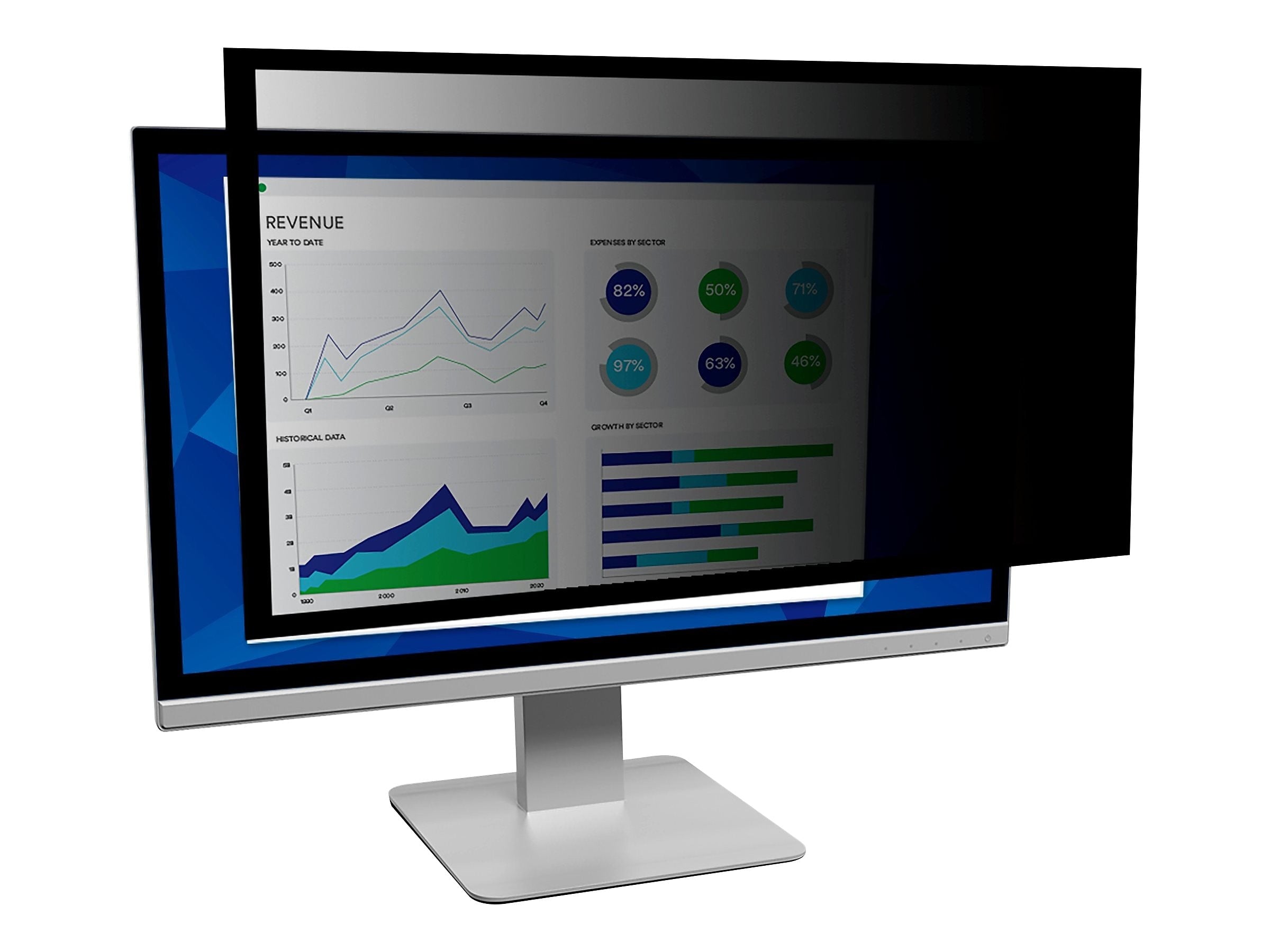 3M™ Framed Privacy Filter for 18.5" Widescreen Monitor (16:9) (PF185W9F)