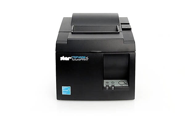 Star Micronics TSP143IIILAN Direct Thermal POS Receipt Printer, Ethernet (LAN), Gray