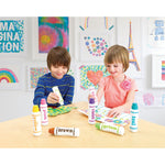 Do-A-Dot Art Washable Art Marker, Sponge Tip Applicator, Brilliant Colors, Pack of 6 (DAD103)