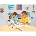 Do-A-Dot Art Washable Art Marker, Sponge Tip Applicator, Shimmer Colors, Pack of 5 (DAD104)