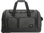 Solo New York Leroy Rolling 22" Polyester Telescoping Travel Duffel with Wheels, Gray (USLUBN98010)