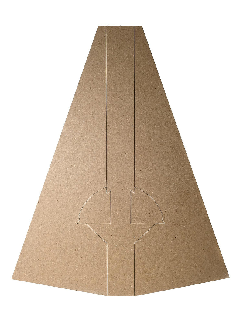 Lineco Glue-On Double Wing Easel Backs, Size 18", Natural, Pack of 25 (L328-2318D)