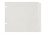 Avery Big Tab Insertable Plastic Dividers, 5 Tab, Clear (11835)