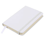 JAM Paper 1-Subject Pocket Notebook, 3.75" x 5.625", Narrow Ruled, 100 Sheets, White (340526606)