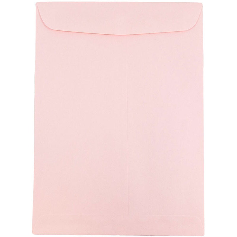 JAM Paper 6" x 9" Open End Catalog Envelopes, Baby Pink, 10/Pack (51285797B)