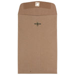 JAM Paper 6 x 9 Kraft Open End Catalog Envelopes with Clasp Closure, Brown Kraft Paper Bag, 100/Pack (563120844B)