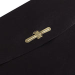 JAM Paper 6" x 9" Open End Catalog Envelopes with Clasp Closure, Black, 10/Pack (87915B)