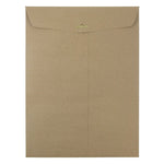 JAM Paper 9 x 12 Kraft Open End Catalog Envelopes with Clasp Closure, Brown Kraft Paper Bag, 100/Pack (563120849B)