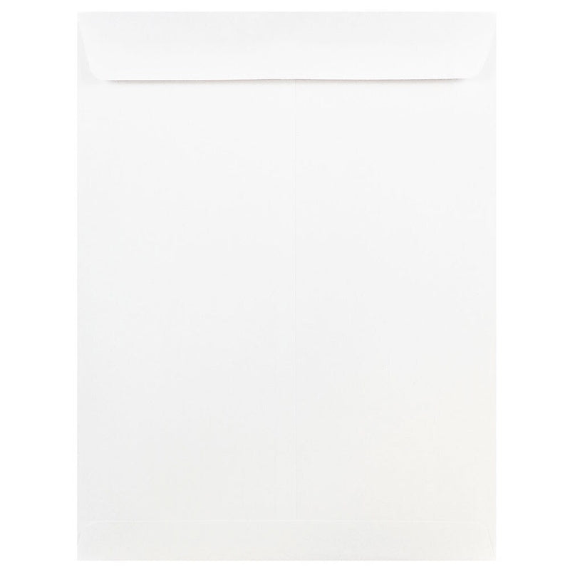 JAM Paper Open End Catalog Envelope, 9" x 12", White, 1000/Carton (01623197B)