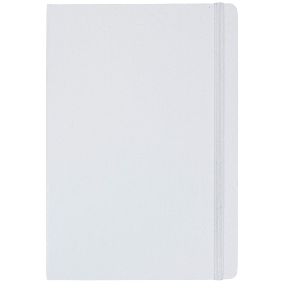 JAM Paper Pocket Notebook, 5.875" x 8.5", Narrow Ruled, 100 Sheets, White (340526604)