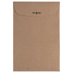 JAM Paper 6 x 9 Kraft Open End Catalog Envelopes with Clasp Closure, Brown Kraft Paper Bag, 100/Pack (563120844B)